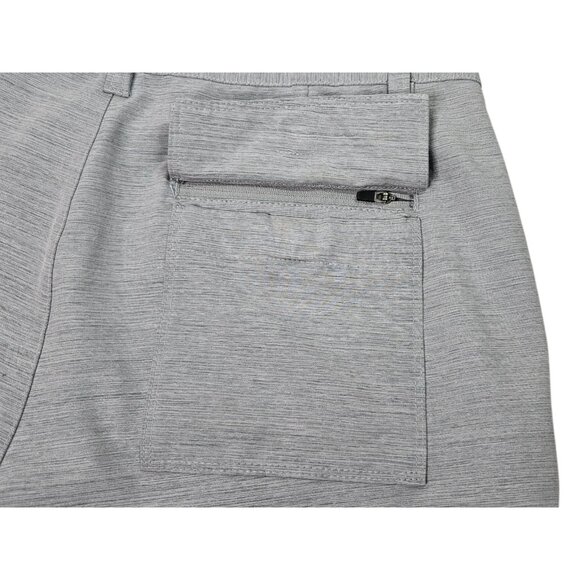 BYLT Premium Basics Kinetic Shorts Men’s Large 9.5" Light Gray Performance Chino - Picture 10 of 13